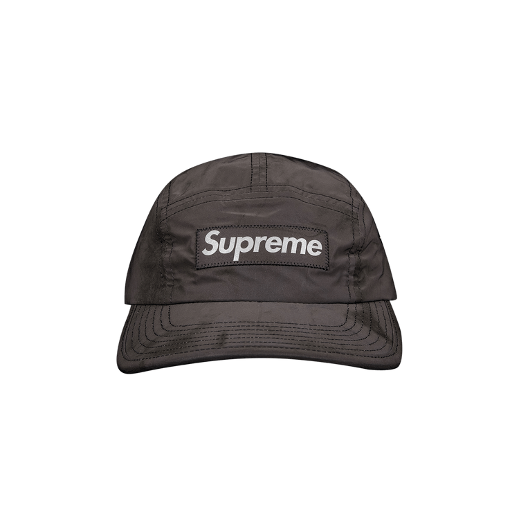 Supreme Reflective Dyed Camp Cap 'Black'
