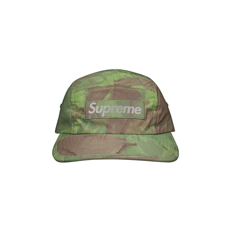 Supreme Reflective Dyed Camp Cap 'Green'