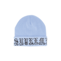 Supreme Old English Rhinestone Beanie 'Light Slate'