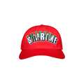 Supreme Stacked Cordura 6-Panel 'Red'