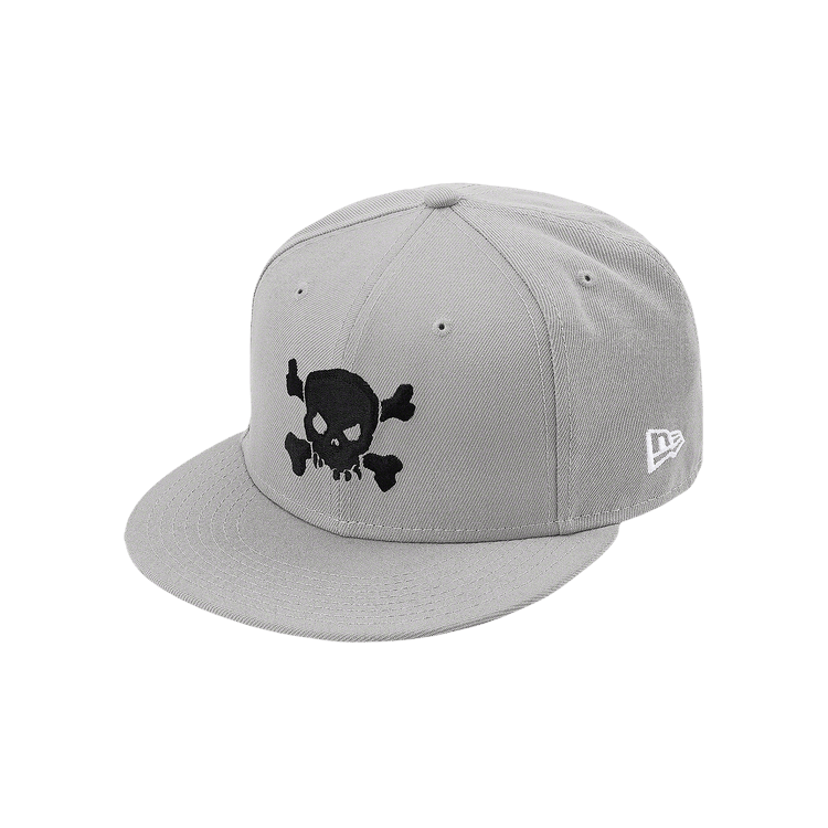 Supreme x New Era Skull Hat 'Grey'