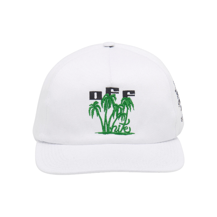 Off-White Island Baseball Cap 'White/Green'