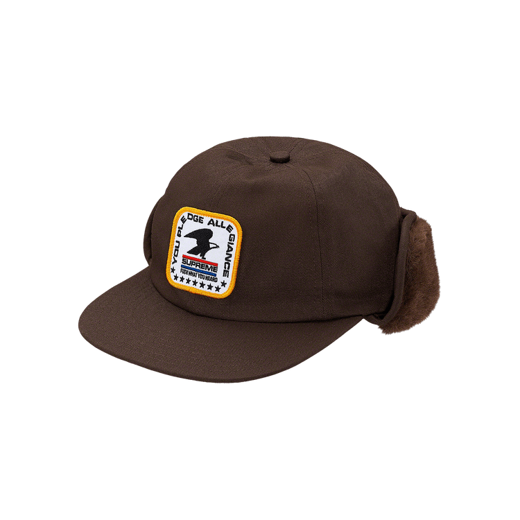 Supreme Earflap 6-Panel 'Brown'