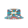 Chinatown Market Border Bandana Bucket Hat 'Multicolor'