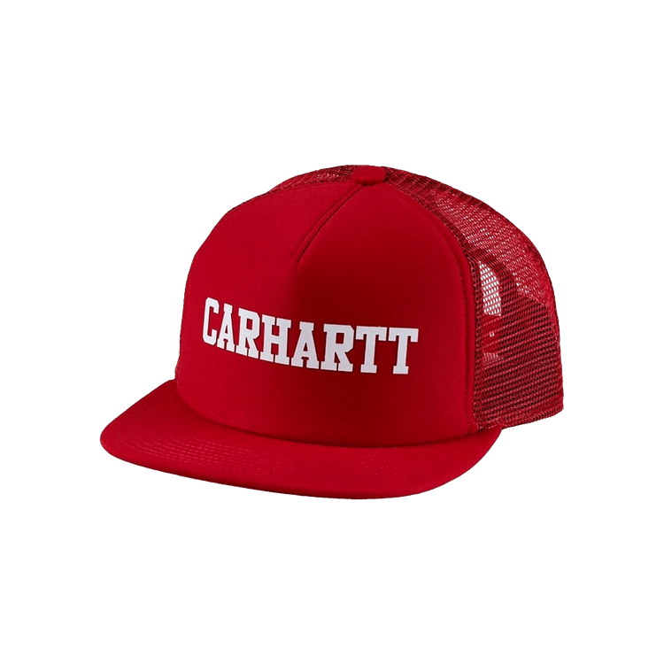Carhartt WIP College Trucker Cap 'Cardinal/White'