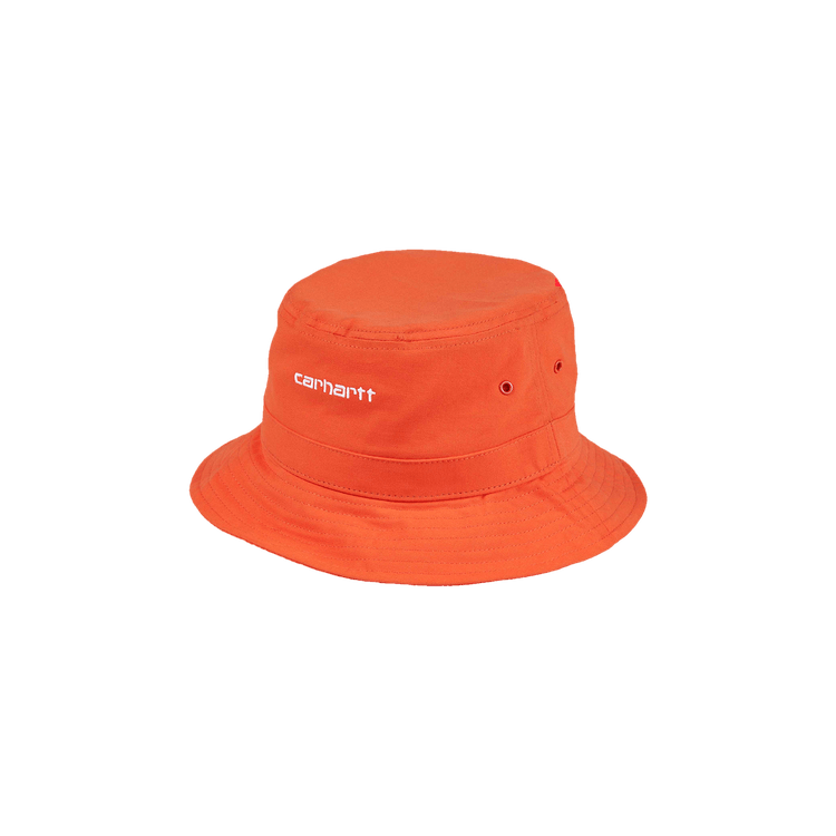 Carhartt WIP Script Bucket Hat 'Pepper/White'