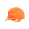 Carhartt WIP Script Cap 'Pepper/White'