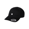 Carhartt WIP Madison Logo Cap 'Black/White'