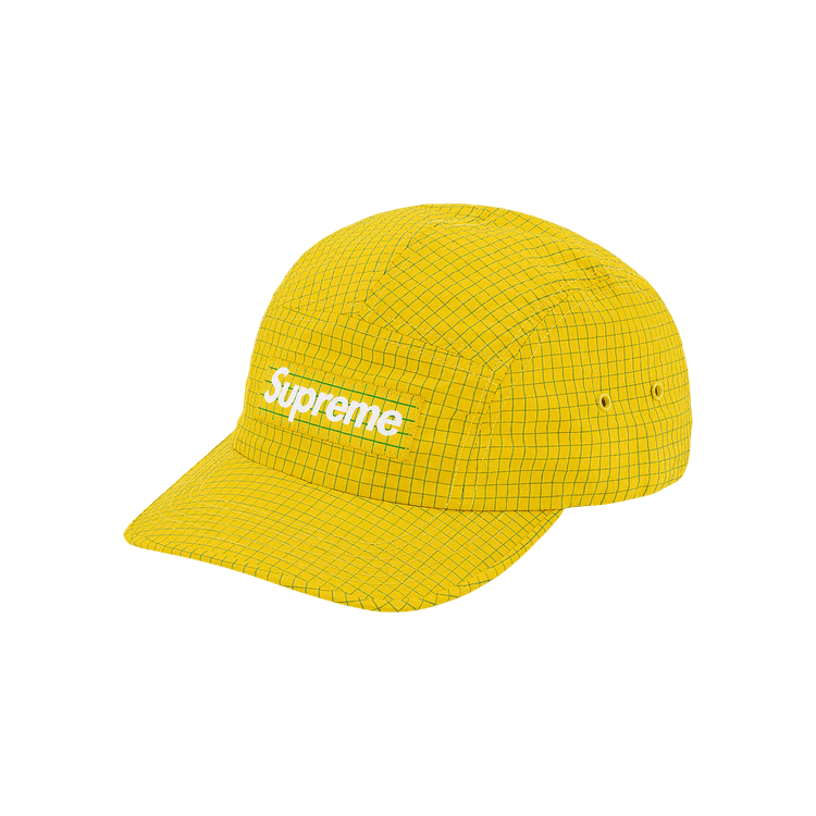 Supreme 2-Tone Ripstop Camp Cap 'Yellow'