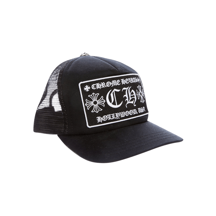 Chrome Hearts Ch Hollywood Trucker Hat 'Black'