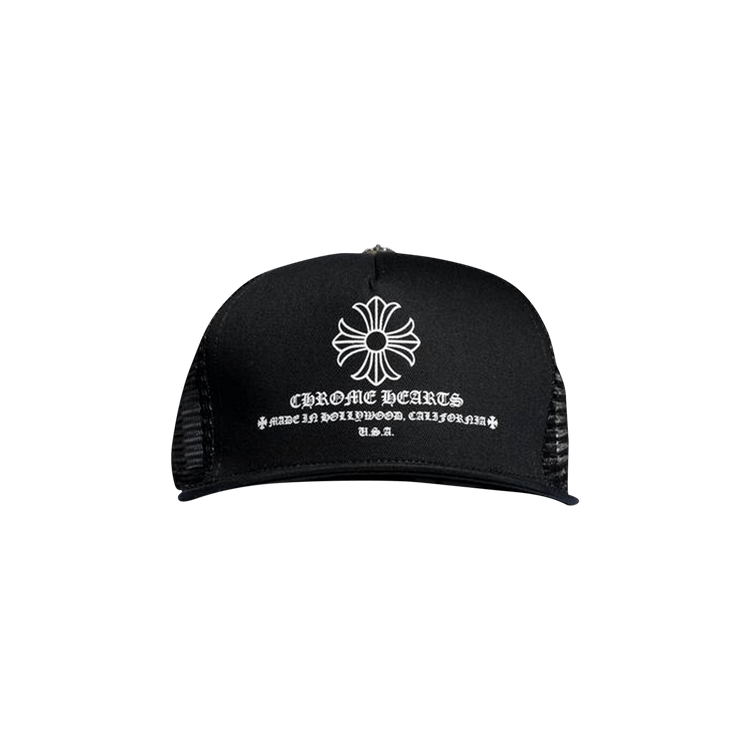 Chrome Hearts Printed Cross Trucker Hat 'Black'
