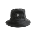 Chrome Hearts Cross Leather Patch Bucket Hat 'Black'