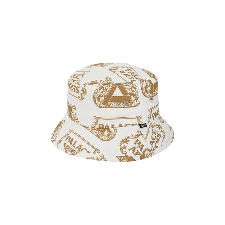 Palace x Stella Artois Bucket Hat 'White/Gold'