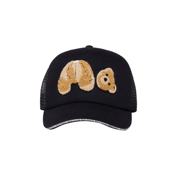 Palm Angels Bear Trucker Hat 'Black/Brown'