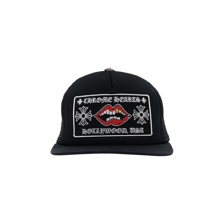 Chrome Hearts Chomper Hollywood Trucker Hat 'Black'