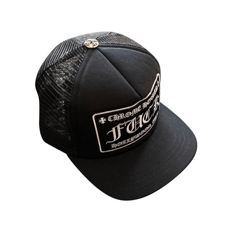 Chrome Hearts FUCK Hollywood Trucker Hat 'Black'