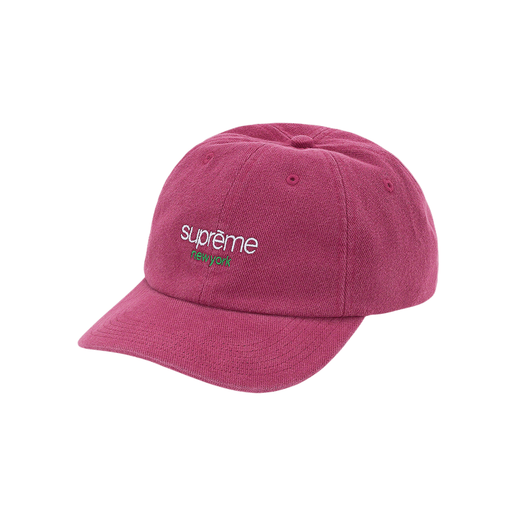 Supreme Classic Logo 6-Panel 'Dark Rose'