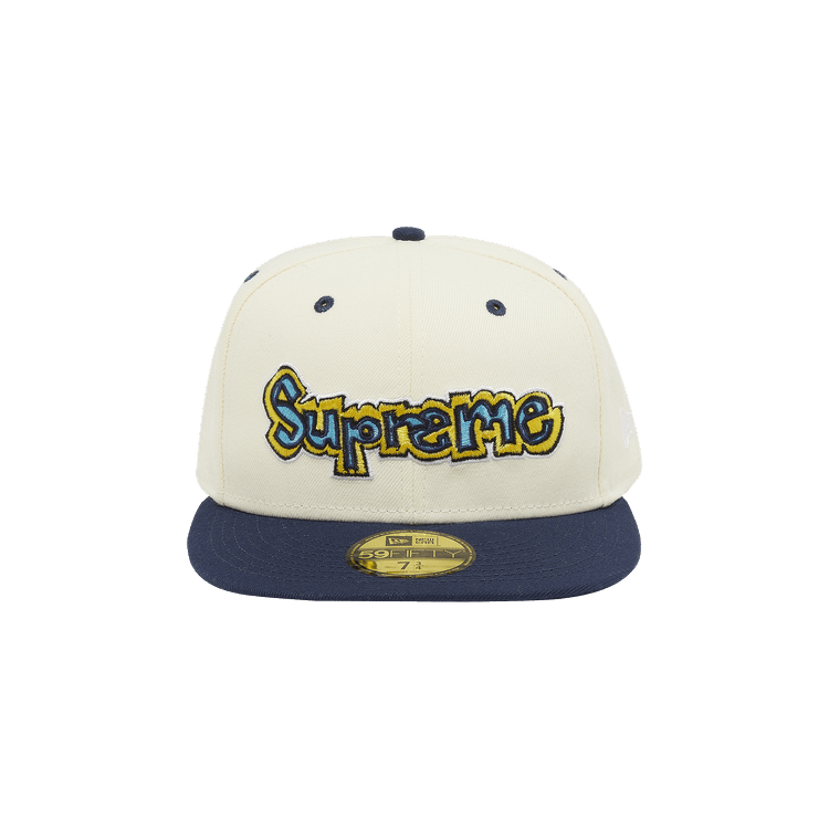 Supreme x New Era Gonz Logo Hat 'Natural'