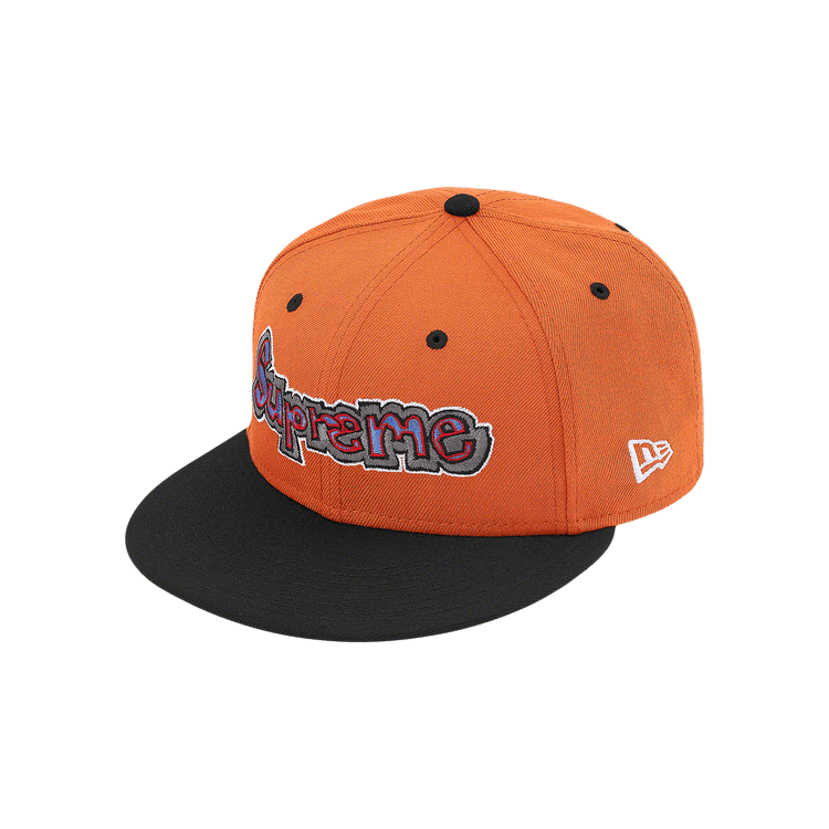 Supreme x New Era Gonz Logo Hat 'Burnt Orange'