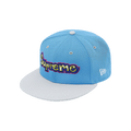 Supreme x New Era Gonz Logo Hat 'Light Blue'