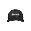 Supreme Frayed Logos Denim Camp Cap 'Black'