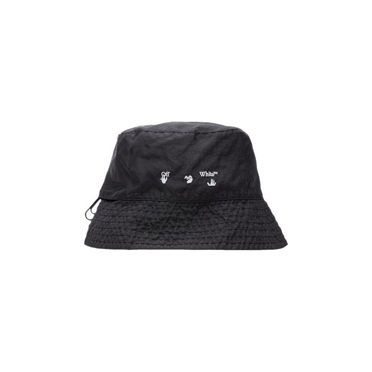 Off-White Logo Bucket Hat 'Black/White'
