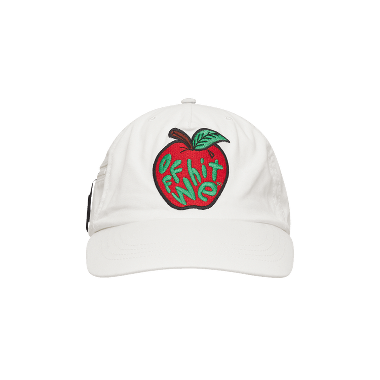 Off-White Apple Paperclip Cap 'White/Red'