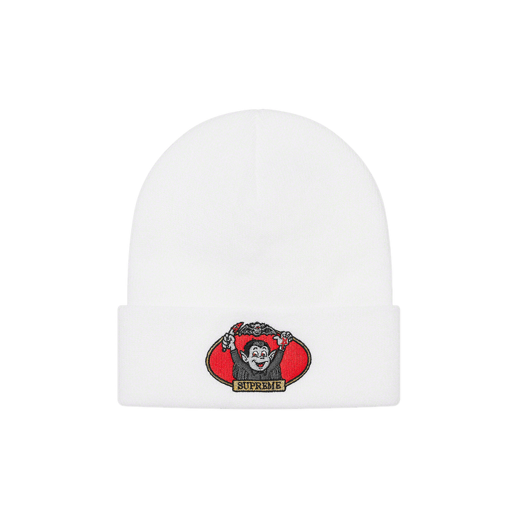 Supreme Vampire Boy Beanie 'White'