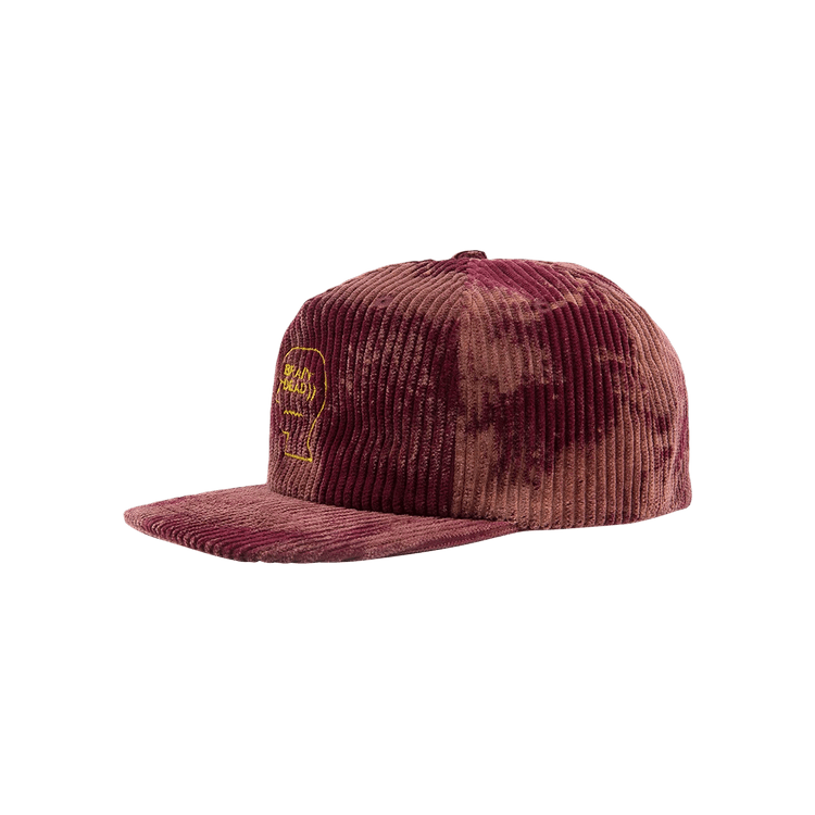 Brain Dead Bleached Cord Cap 'Burgundy'