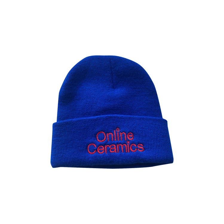 Online Ceramics Logo Beanie 'Blue'
