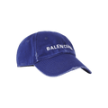 Balenciaga Classic Logo Cap 'Marine Blue/White'
