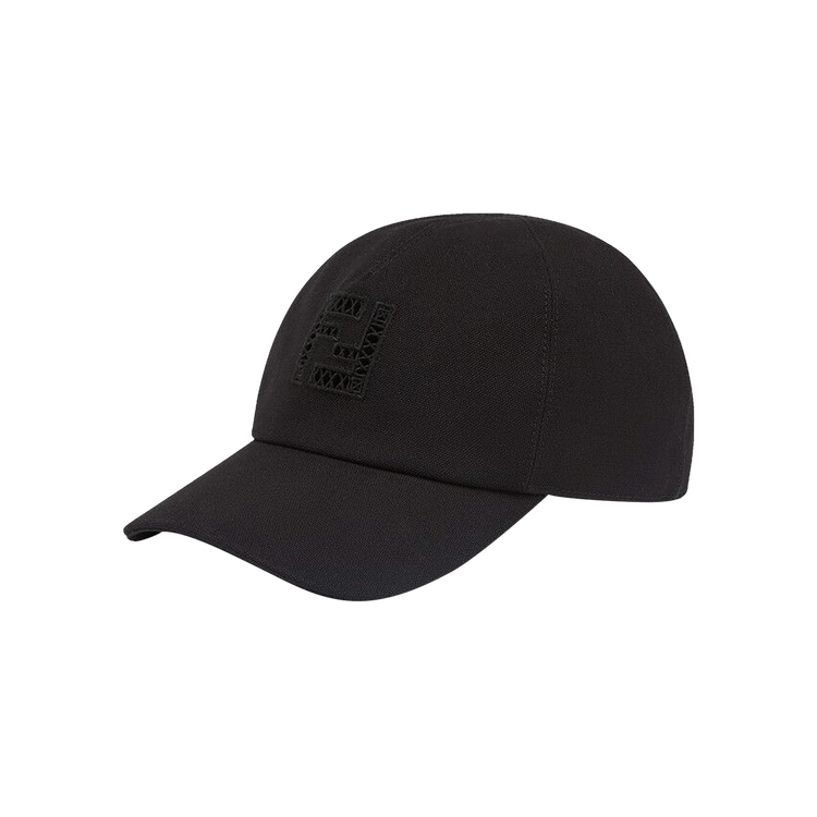 Fendi Ajour Logo Cap 'Nero'