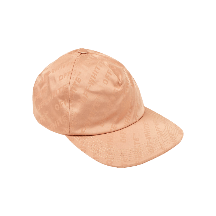 Off-White Satin Finish Logo Cap 'Nude'