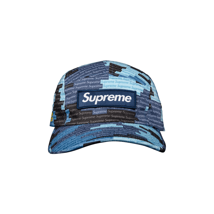 Supreme Military Camp Cap 'Blue Camo'