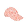 032C Topos Print Cap 'Ex Neon Coral'
