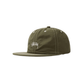 Stussy Nylon OX Stock Cap 'Olive'