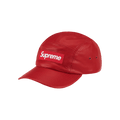 Supreme Leather Camp Cap 'Red'