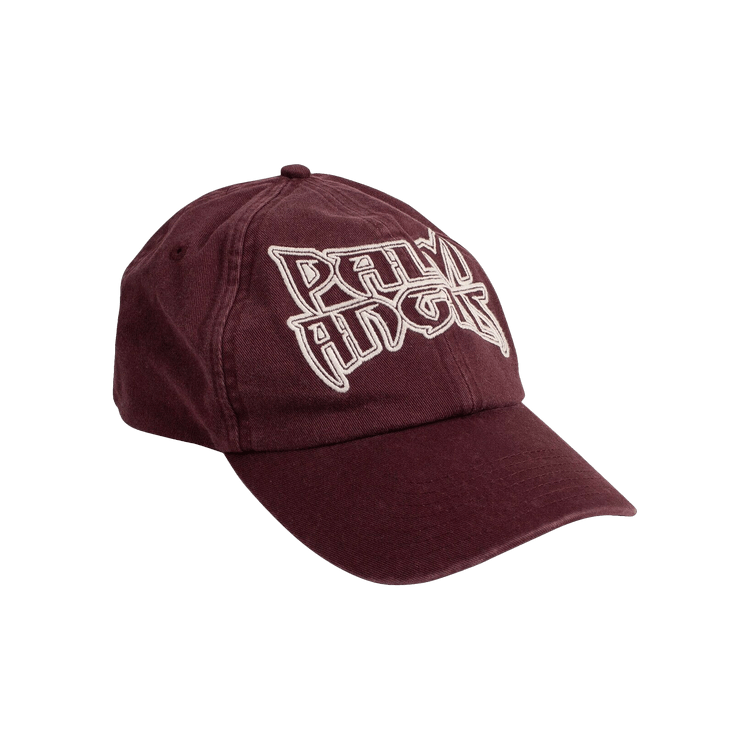 Palm Angels Embroidered Baseball Cap 'Purple/White'