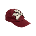 Palm Angels Skull Patch Baseball Cap 'Bordeaux Red'