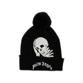 Palm Angels Wool Thinking Skull Knit Beanie 'Black'