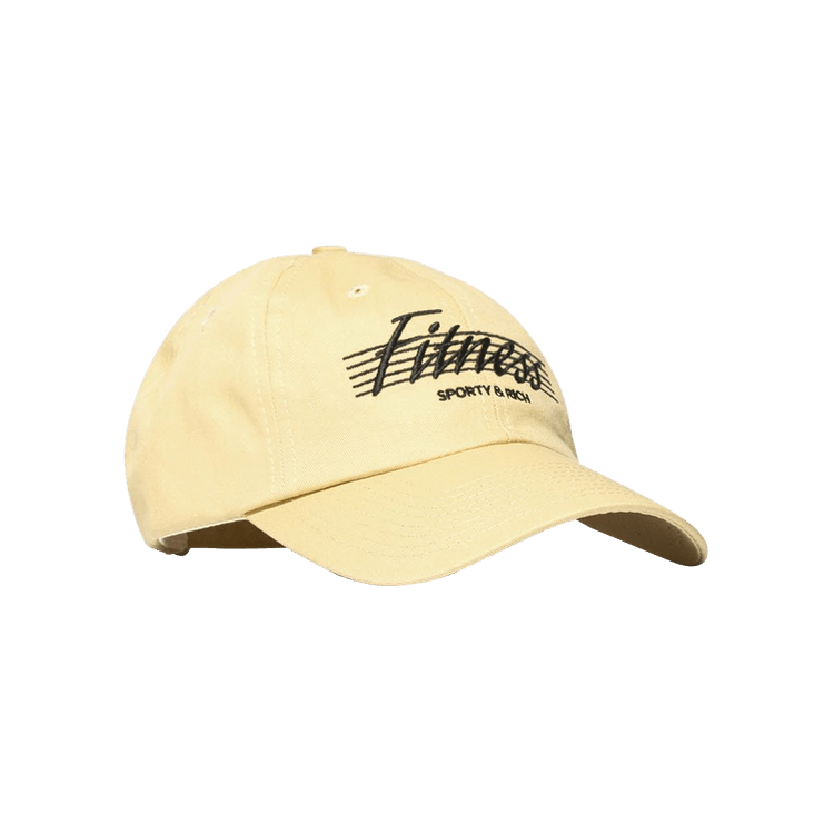 Sporty & Rich 80s Fitness Hat 'Cream Puff'
