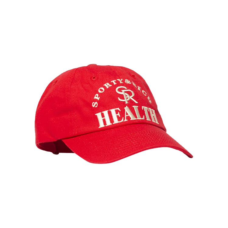 Sporty & Rich Ball Game Hat 'Sports Red'