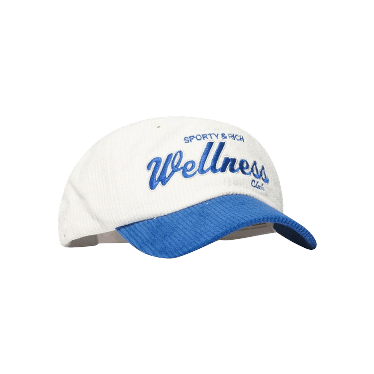 Sporty & Rich SRWC Cord Hat 'White'