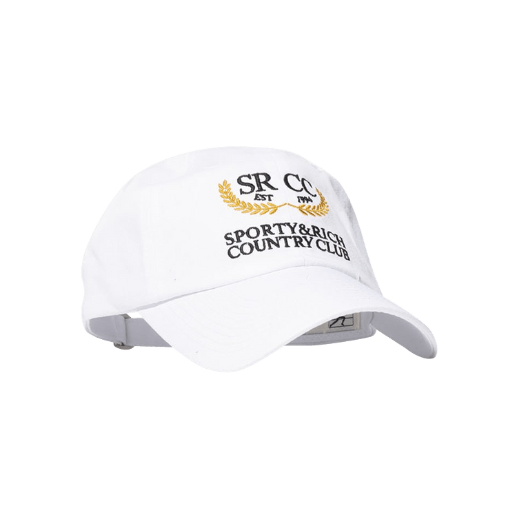 Sporty & Rich Country Club Hat 'White'