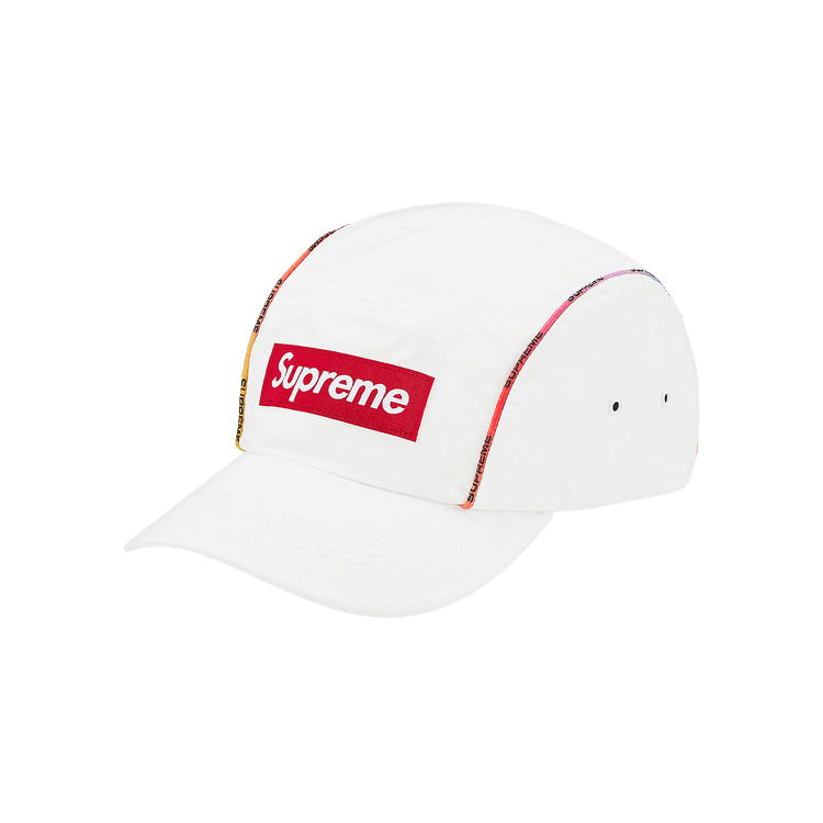 Supreme Gradient Piping Camp Cap 'White'
