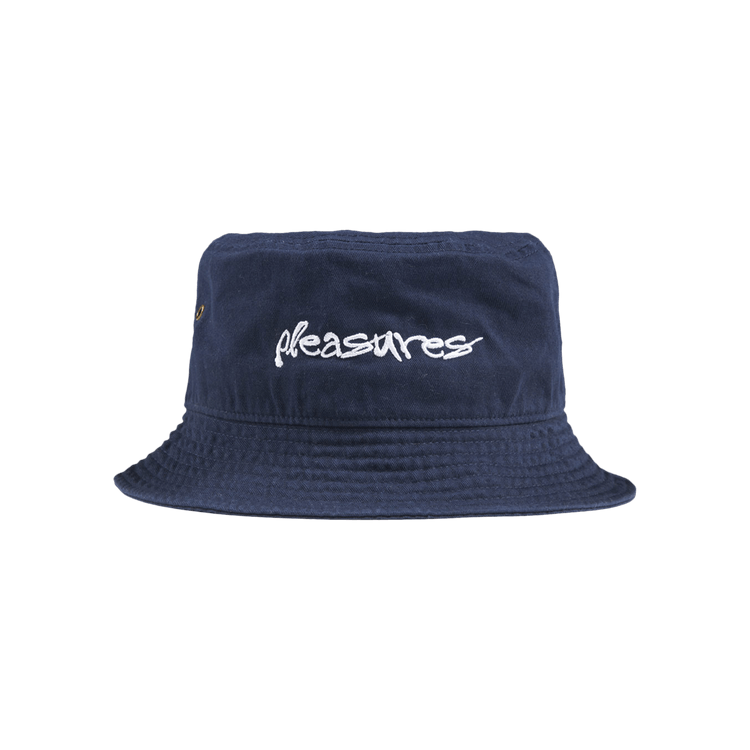 Pleasures Hyde Logo Bucket Hat 'Navy'