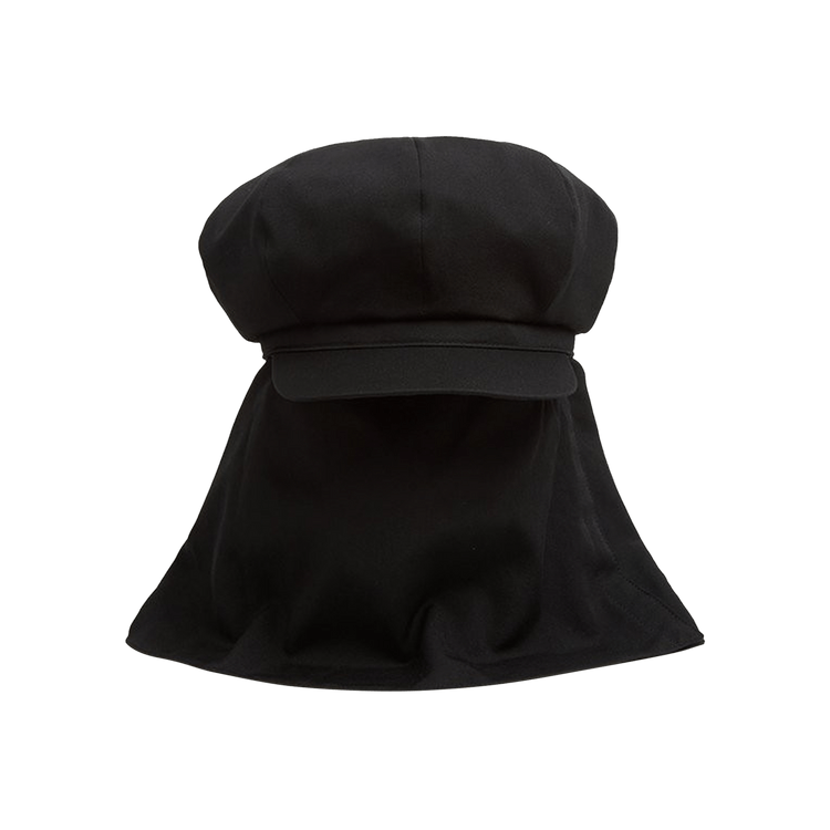 Yohji Yamamoto Pour Homme Dust Proof Newsboy cap 'Black'