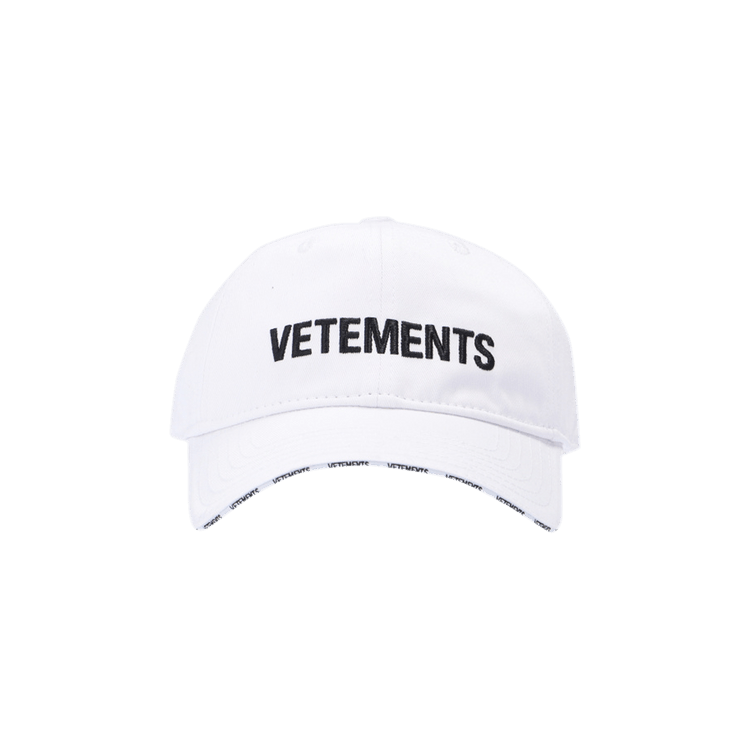 Vetements Classic Logo Cap 'White'