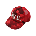 BAPE x OVO Color Camo Mesh Cap 'Red'