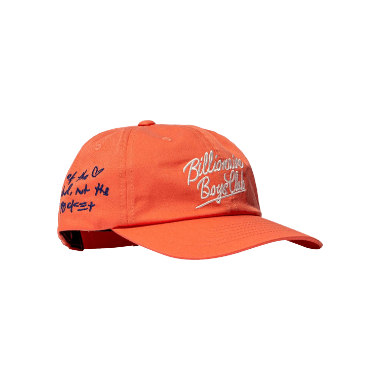 Billionaire Boys Club Club Script Hat 'Living Coral'